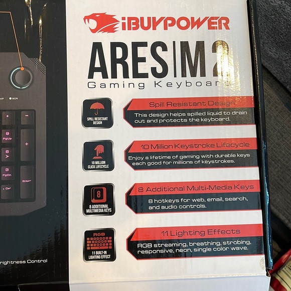 iBUYPOWER ARIES M2 Gaming Keyboard - Picture 1 of 3